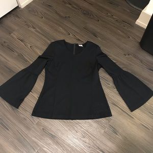 Cabi It’s A Party Black Bell Sleeve Size Medium